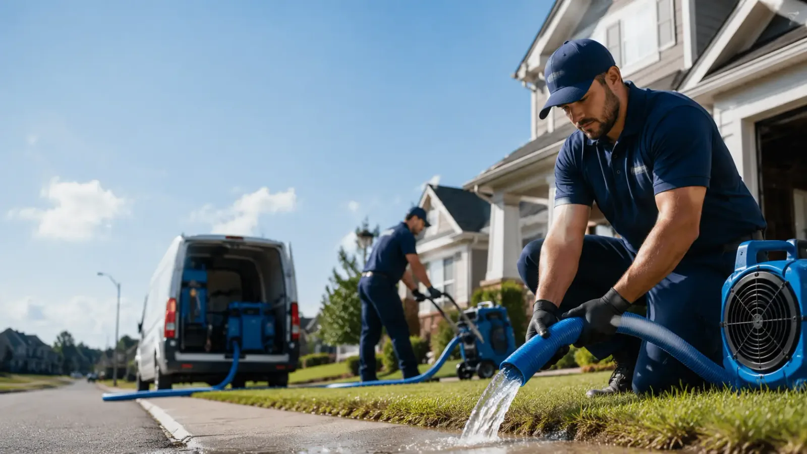 Flood Damage Restoration in Pfafftown, NC